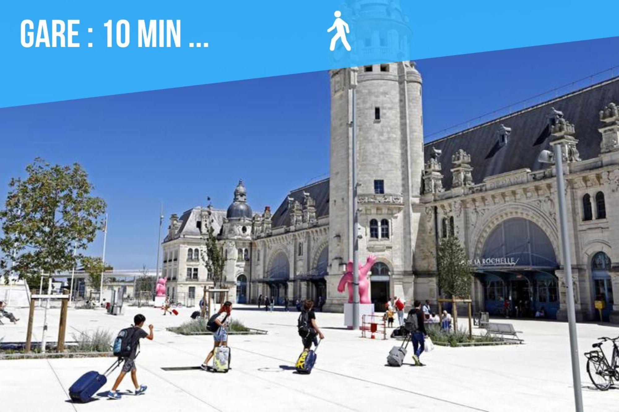 Caporizon-Le Perot-T2 Au Coeur Du Vieux Port 100M Plage La Rochelle  Bagian luar foto